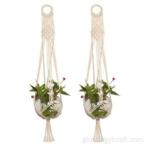 Plant Pot Hangers hanging flower pot holder Supplier